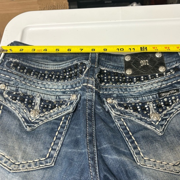 Miss Me Easy Boot women's stretch jeans with embellished pockets - Picture 10 of 13